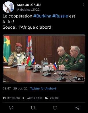 BenbereVerif faux cette image ne montre pas le capitaine Ibrahim Traore en compagnie dofficiers russes 1