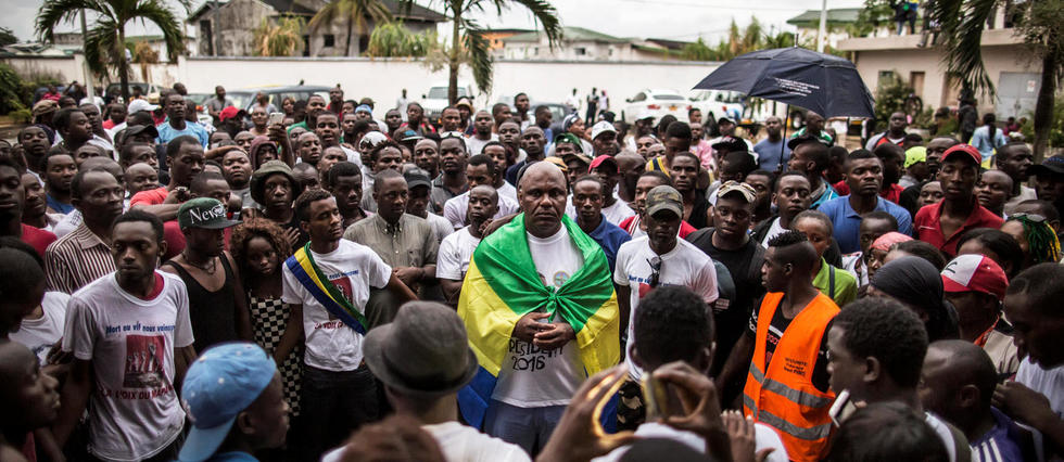 Gabon manifestation presidentielle tama media