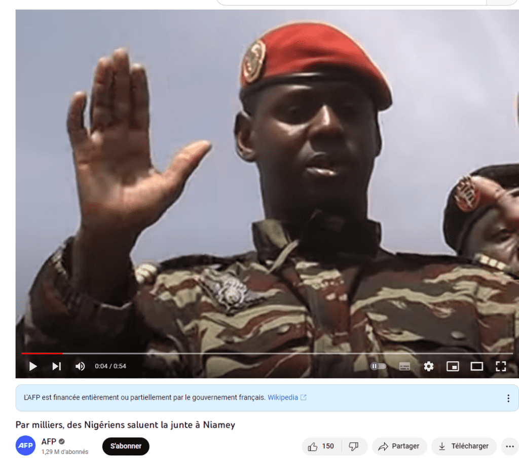 Niger faux coup detat tama media