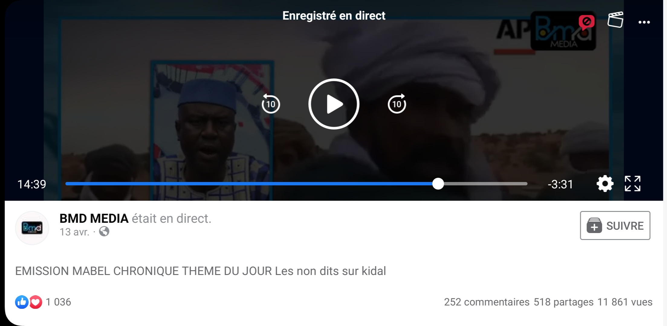 Mali : cette vidéo peut-elle être utilisée pour montrer “les non dits sur Kidal” ?