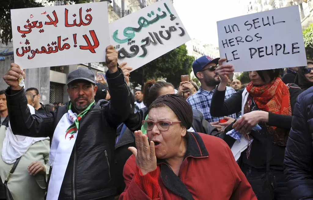 Algerie manifestation du Hirak