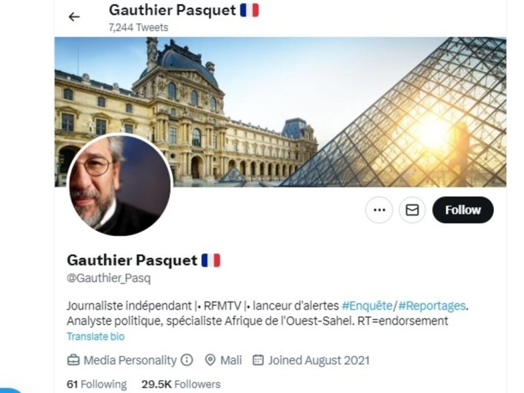 4 infox vérifiées du très prolixe « Gauthier Pasquet », supposé arrêté en Côte d’Ivoire