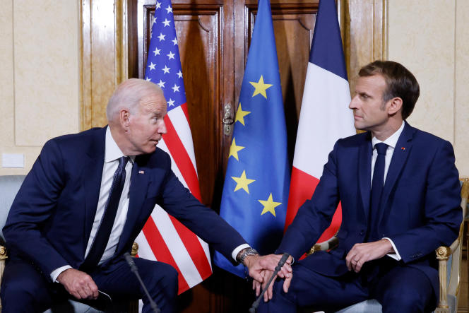 Macron et Bilden