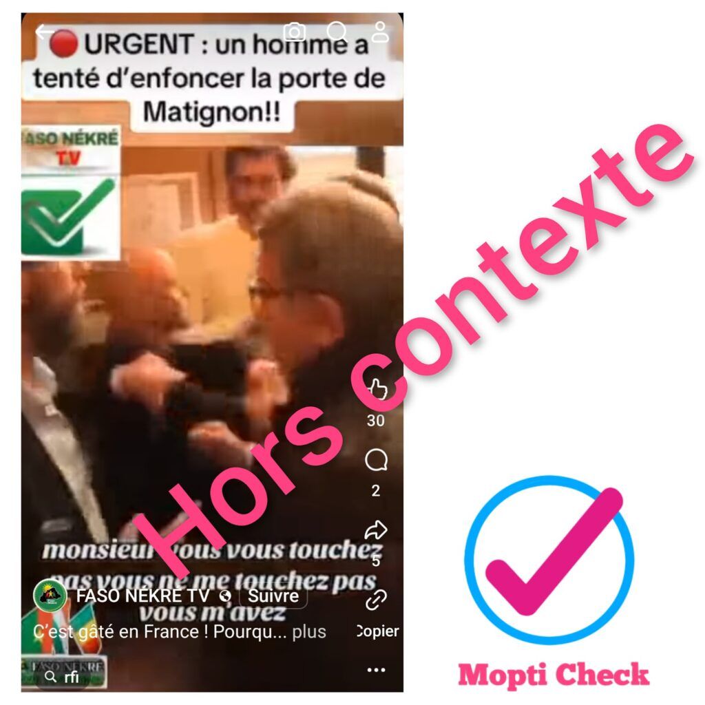 [Vérification] France : faux, cette vidéo de Jean-Luc Mélenchon n’a pas été tournée à Matignon