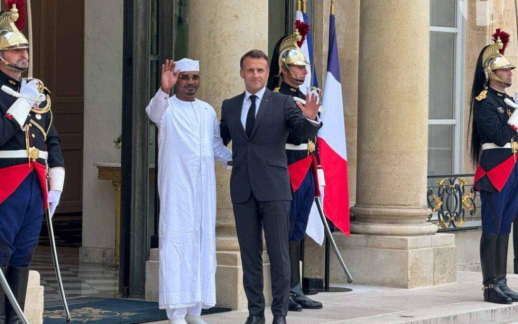 tchad macron deby